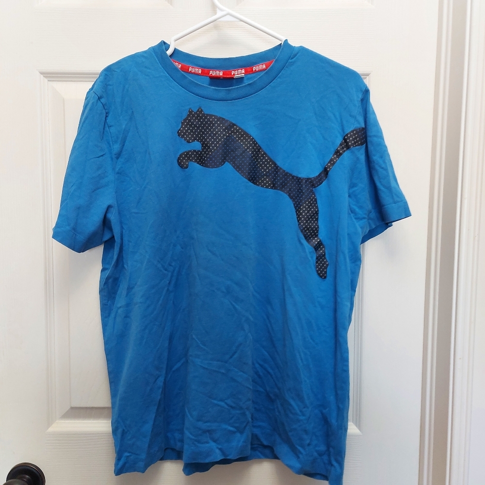 Puma logo  short sleeve t shirt